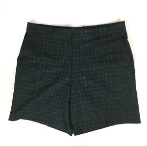 Nike Golf Tour Performance Black/Grey Plaid Shorts
